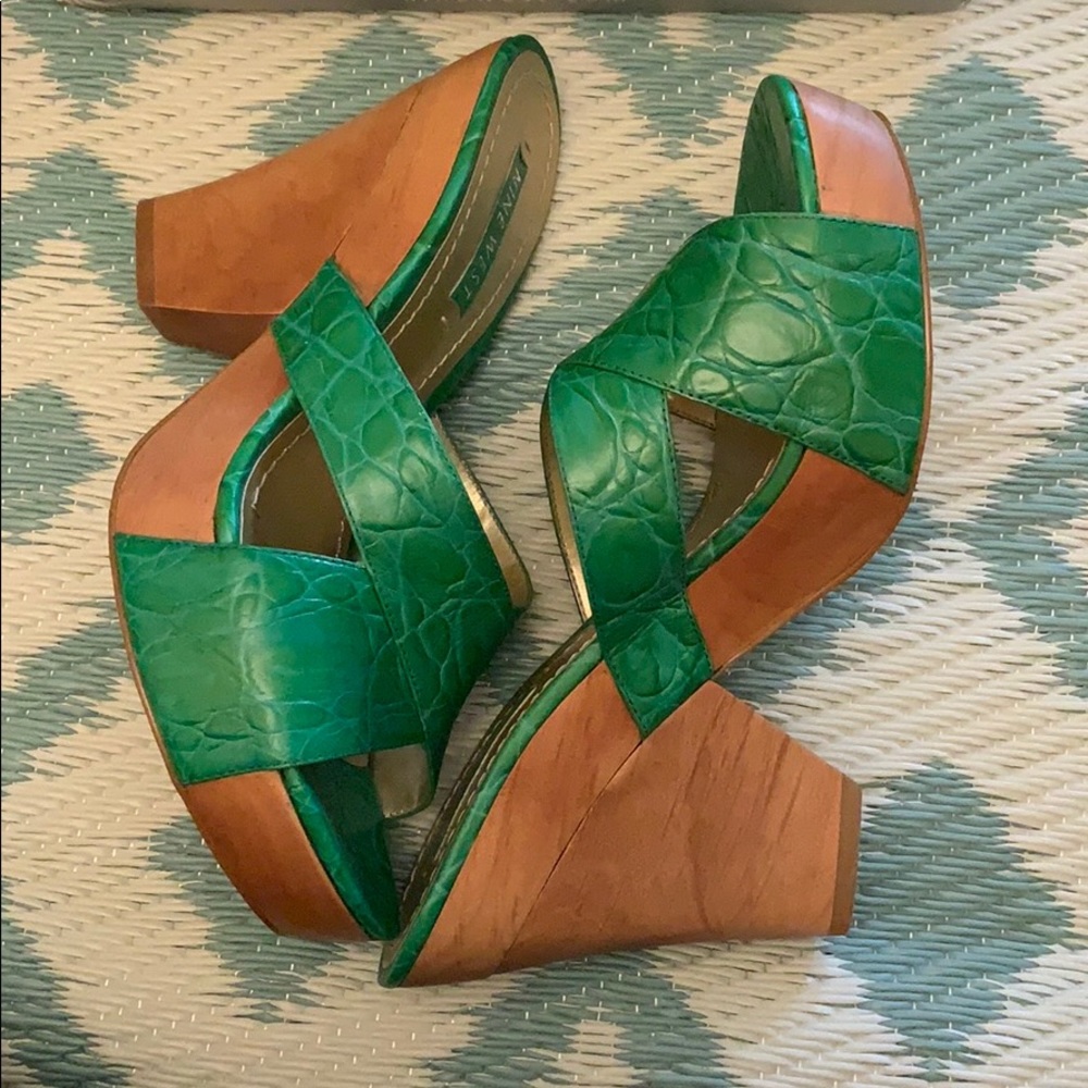 Wedged heels